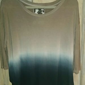 YOUNG, FABULOUS & BROKE TYE DYE TOP